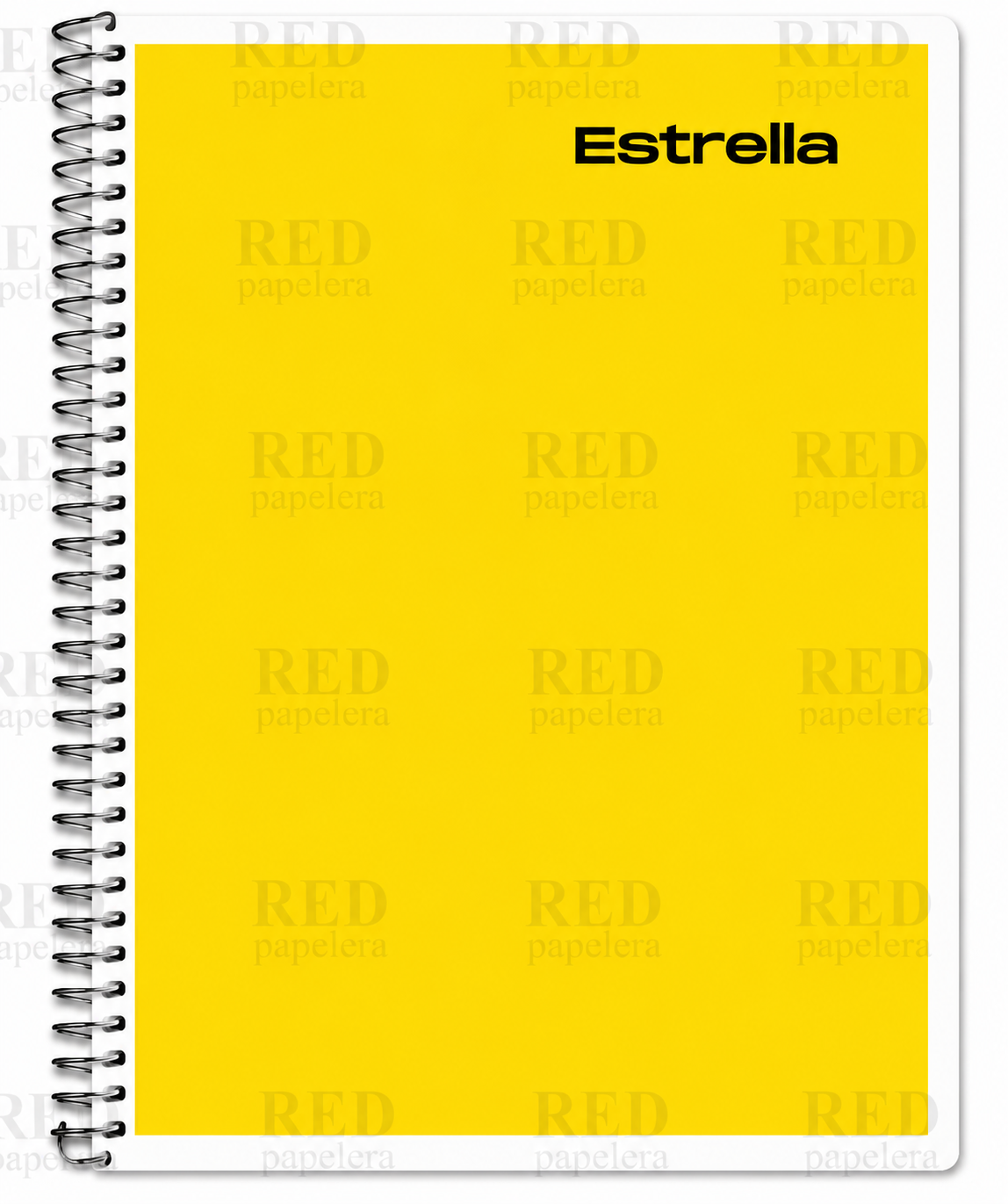 CUADERNO ESPIRAL DE FORMA FRANCESA 100 HOJAS DE RAYA MARCA ESTRELLA