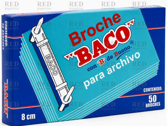 BROCHE DE 8CM MARCA BACO