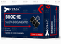 SUJETA DOCUMENTOS MARCA KYMA DE 32 MM