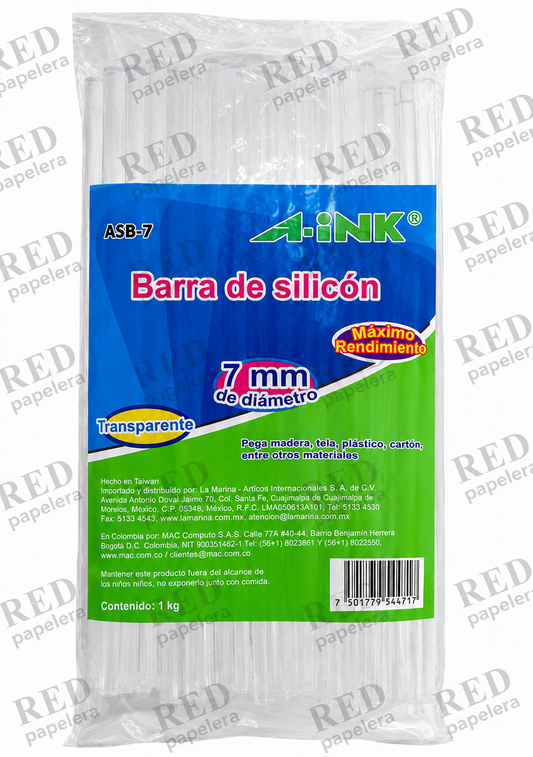 BOLSA DE 1KG DE BARRA DE SILICON MARCA AINK