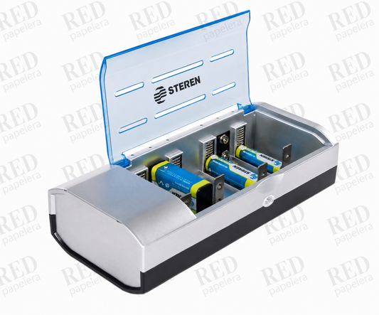 CARGADOR UNIVERSAL DE BATERIAS STEREN