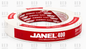 Cinta adhesiva doble cara 400, de 18mm x 50m  Poliester JANEL