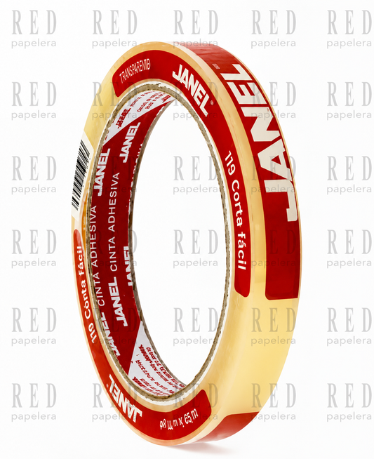 Cinta adhesiva T119 12MMx65M JANEL
