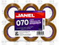 CINTA ADHESIVA DE EMPAQUE JANEL 070 DE 48MMX40M