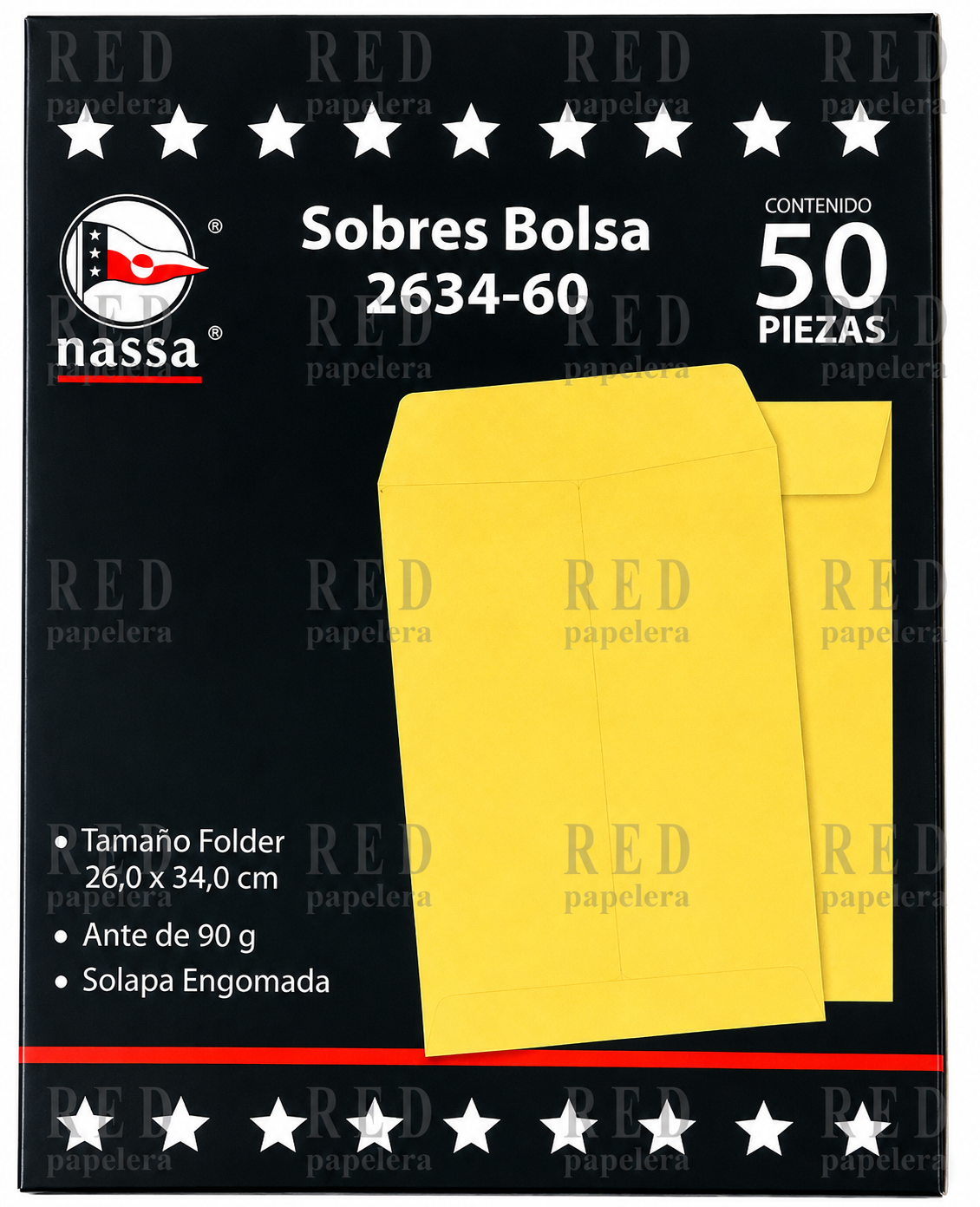 SOBRE BOLSA MARCA NASSA MODELO 2634-60