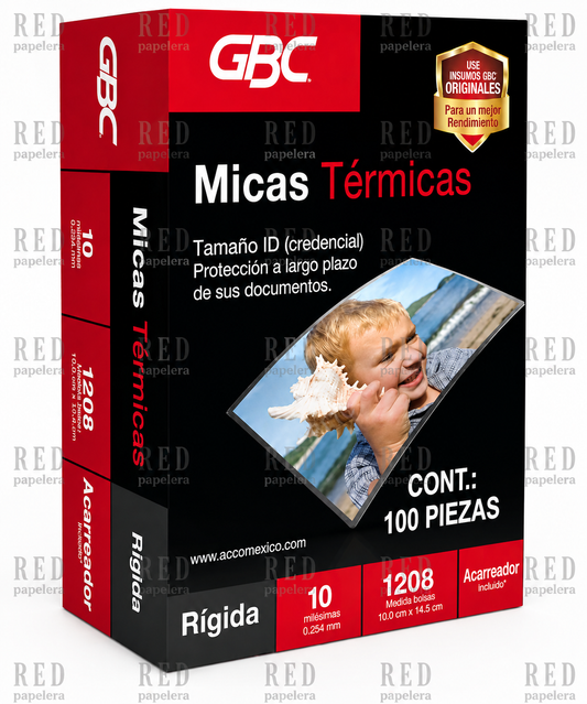 MICAS TERMICAS RIGIDAS MARCA GBC