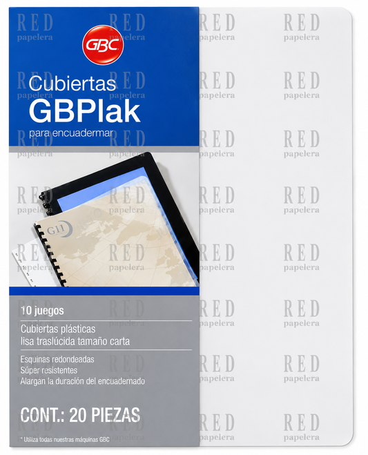 Cubiertas Lisas GBPlack GBC Transparente