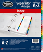 SEPARADOR MARCA WILSON JONES CON CEJA  A-Z