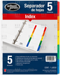 SEPARADOR DE 5 DIVISIONES MARCA WILSON JONES
