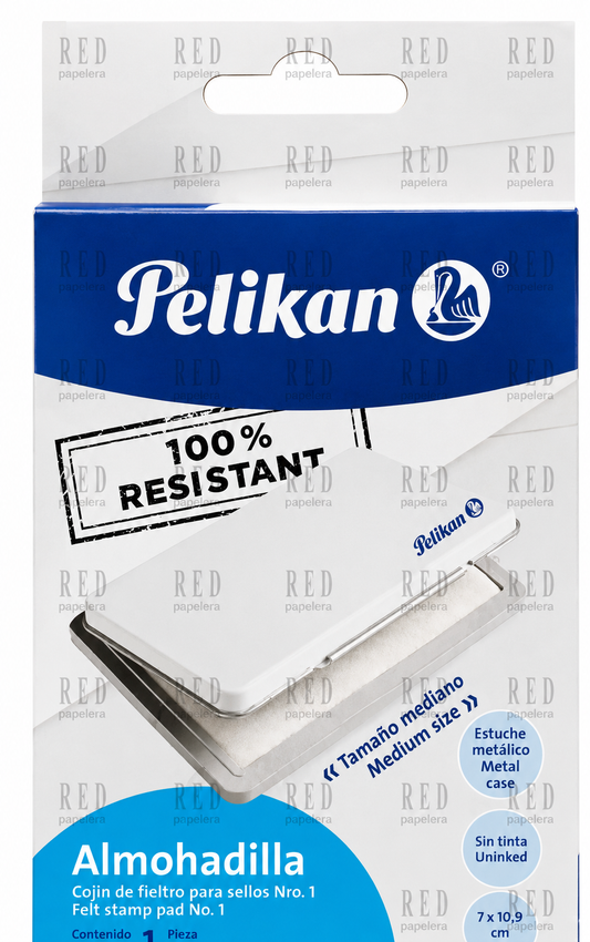 COJIN PARA SELLOS DE PLASTICO No. 1